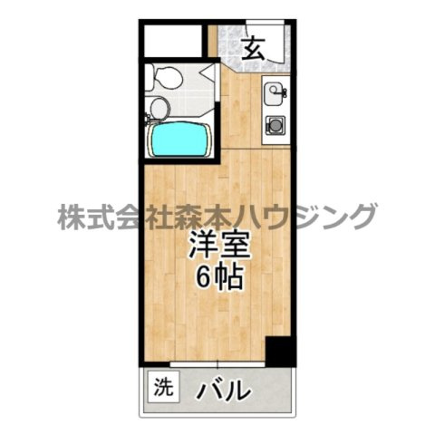 【間取り】 | 　ヴィラ守口