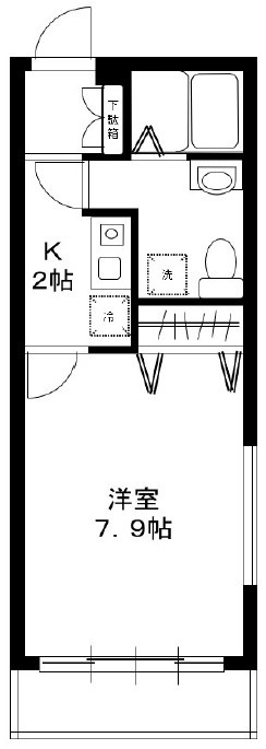 Ｍ−ＢＬＯＣＫの間取り|間取りです。
