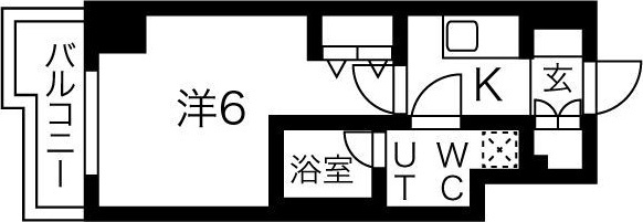 スパシエソリデ武蔵小杉の間取り|間取りです。