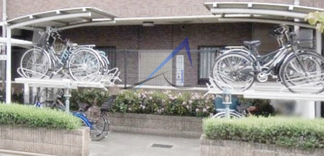 コンフォートパレス六町のその他共用部分|駐輪場です。