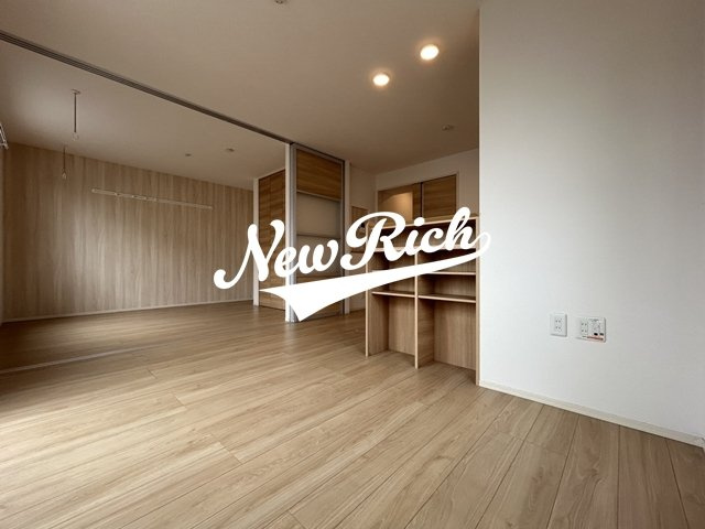 前橋市北代田町のアパートの居間・リビング