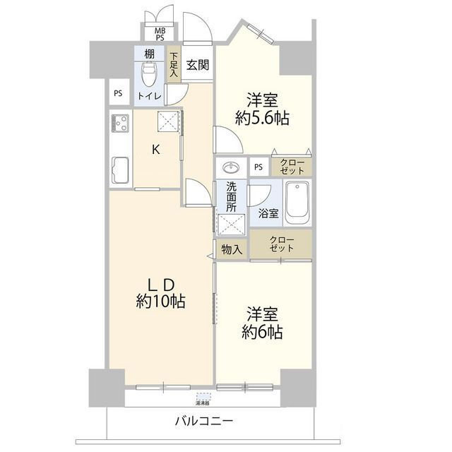 ライオンズプラザ松戸中央公園の間取り|間取りです。