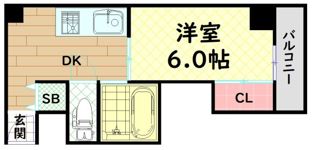 【間取り】 | メゾン浪速