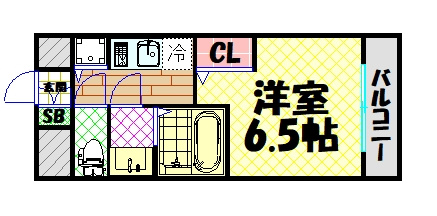 【間取り】 | エスリード南堀江レジデンス