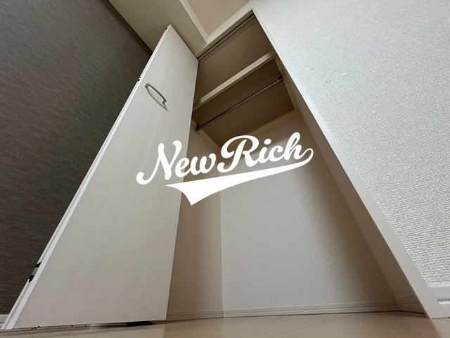 伊勢崎市連取町のアパートの収納