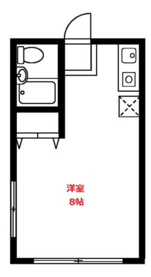 【間取り】 | ウイング旗の台パートⅠ | お部屋の間取りです。