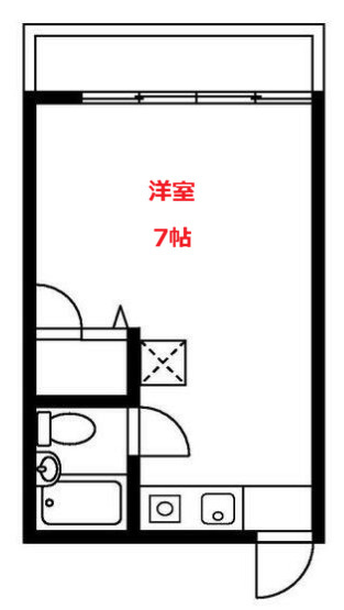 【間取り】 | ウイング旗の台パートII | お部屋の間取りです。