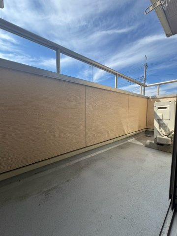 宇都宮市東浦町中古住宅のバルコニー