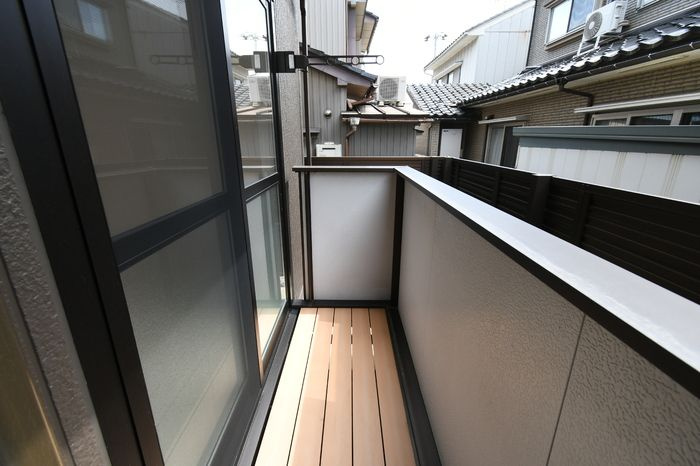 ジュネス東岩瀬　Bのバルコニー