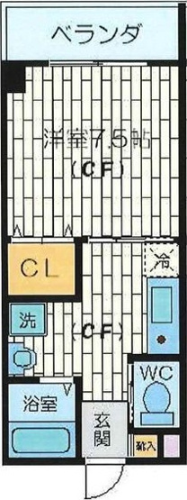 【間取り】 | クレール大桐II