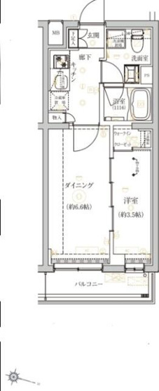 【間取り】 | ベルシード野毛山公園