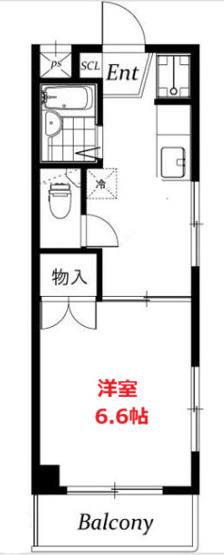【間取り】 | ブランドール池上 | お部屋の間取りです。