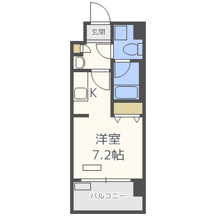 レオンコンフォート新梅田IIの間取り|レオンコンフォート新梅田ⅠⅠ　間取り