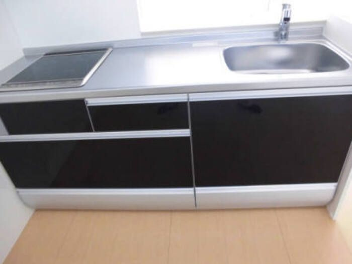 D-room西荒屋　B棟のキッチン