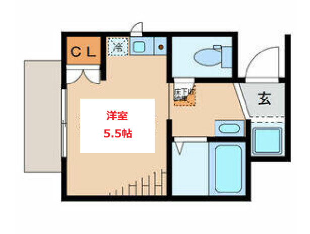 【間取り】 | グランド・ソレイユII | お部屋の間取りです。