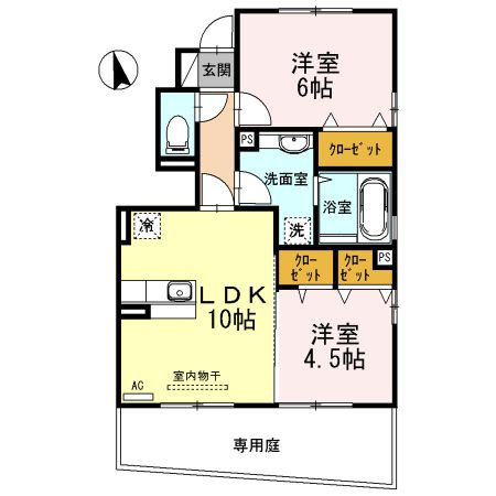 D-room As　B