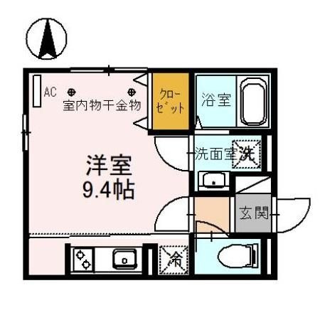 アンジェブランの間取り