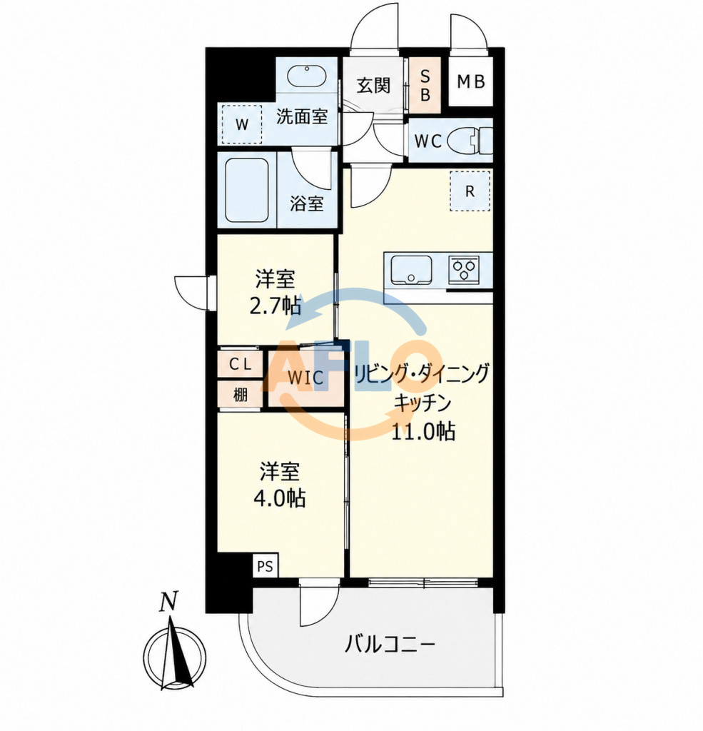 SE西天満4丁目PJの間取り