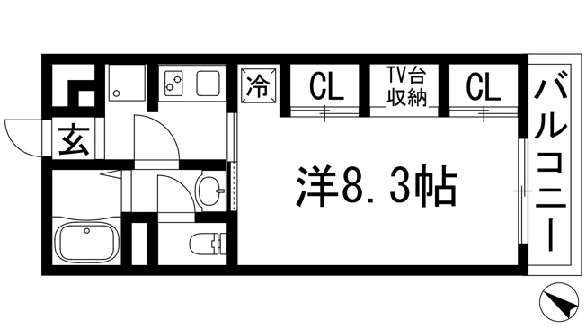 【間取り】 | リブリ・ボヌール城南