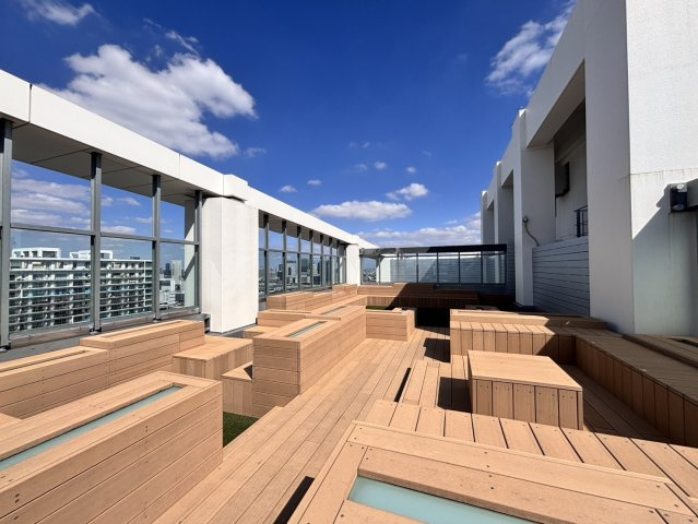 屋上テラス