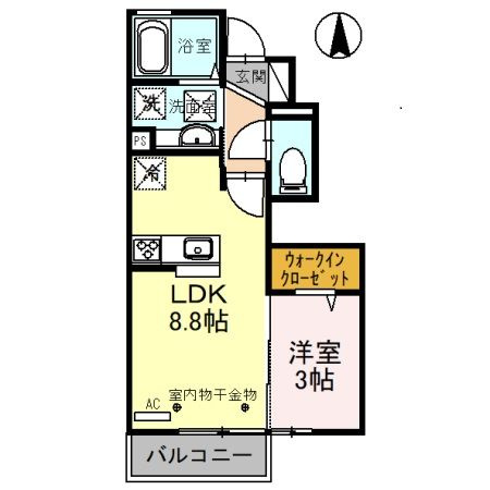 D-room ANNEX21の間取り
