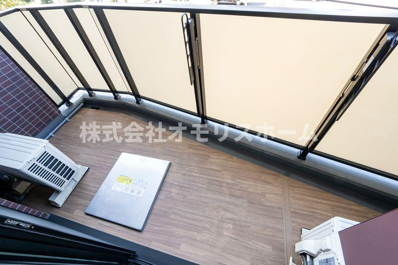 ブライズ大森本町のバルコニー