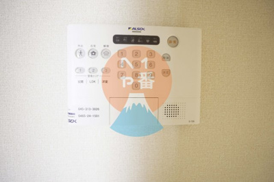 【セキュリティ】 | ファミールB | ホームセキュリティ　※参考写真です