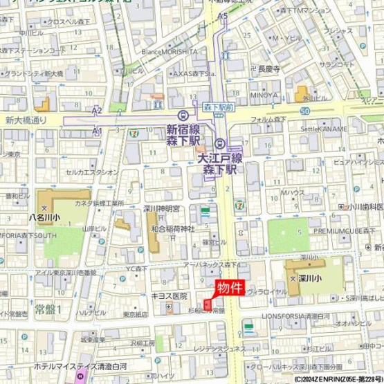 【地図】 | 杉船ビル常盤