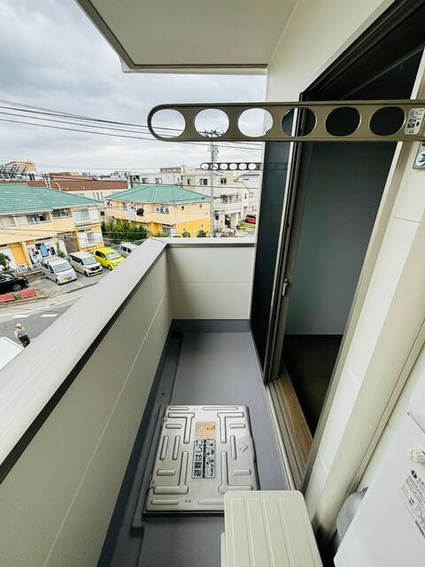 センターパーク南流山のバルコニー