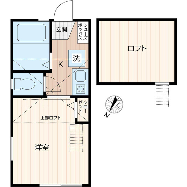 Ｇ・Ａパーク戸部Ａ棟の間取り