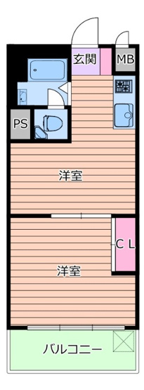 【間取り】 | 赤坂コーポ