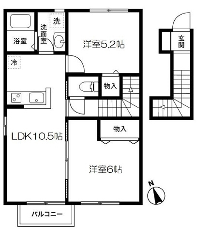【間取り】 | ソレイユ