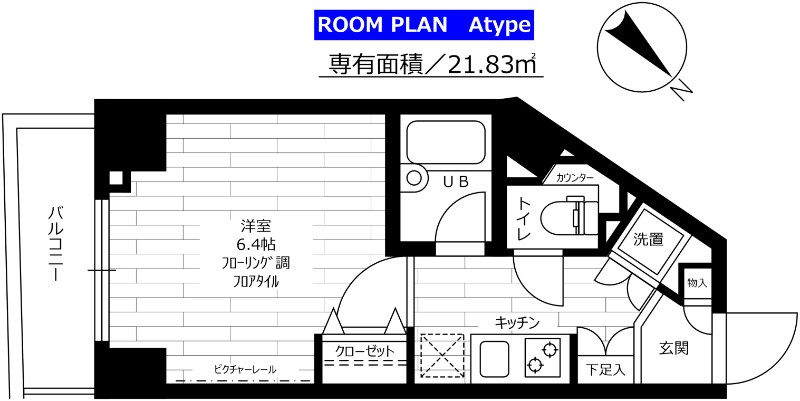 ステージファースト三軒茶屋Ⅱの間取り
