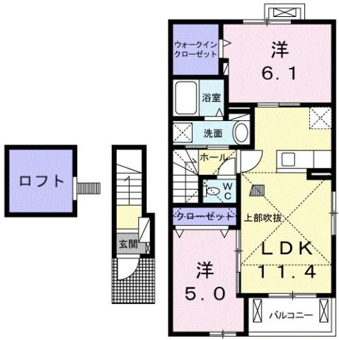 【間取り】 | サンリット・ガ－デンＣ棟
