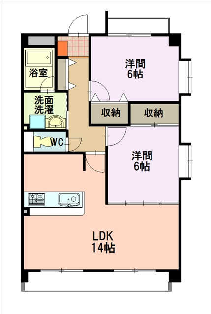 ソフィア荒池の間取り