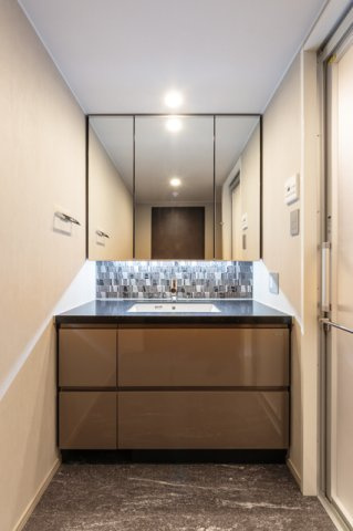 ＭＯＣＸＩＯＮ　ＰＲＥＭＩＵＭ四谷大京町の洗面所|※写真は同タイプ住戸です。