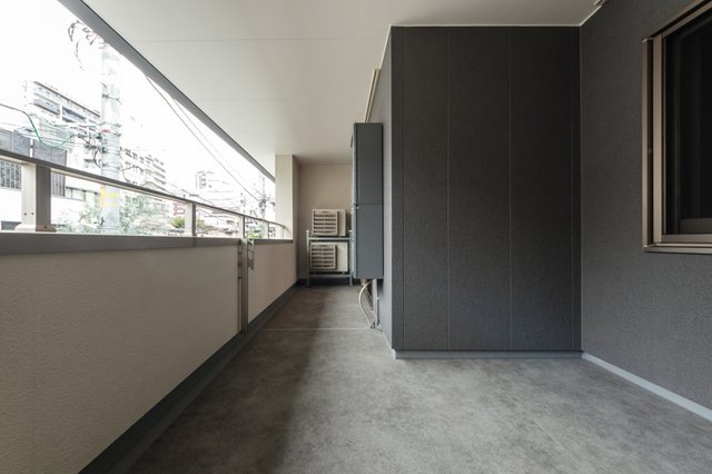 ＭＯＣＸＩＯＮ　ＰＲＥＭＩＵＭ四谷大京町のバルコニー|※写真は同タイプ住戸です。