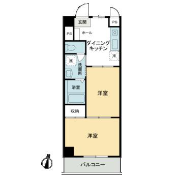 レジデンス船橋の間取り