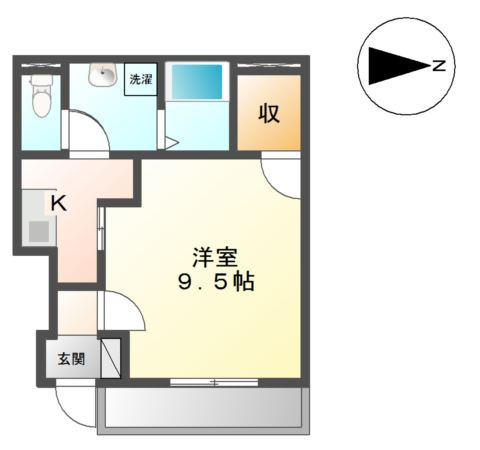 クリエイトⅡの間取り