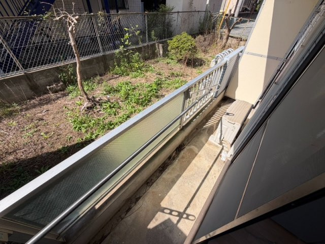 春日部市備後東１丁目の賃貸マンションのバルコニー