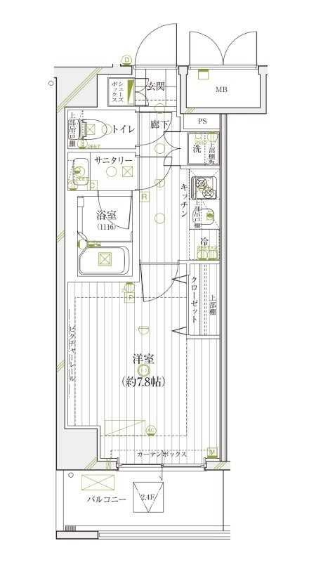 レガリス愛宕御成門の間取り