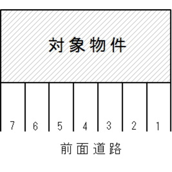 岐阜市庵町のアパートの外観