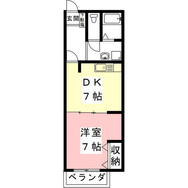 メゾン・アンジュの間取り