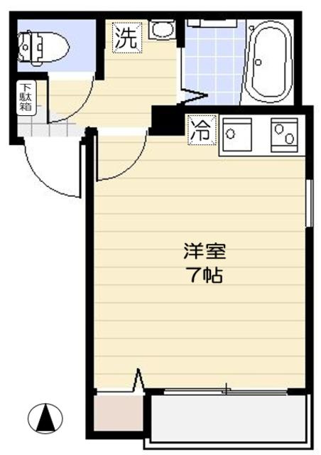リッツ浅草(リッツアサクサ)の間取り
