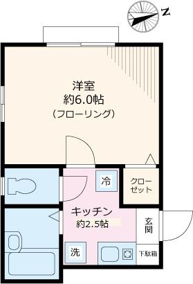 邦友ハウス荒川の間取り