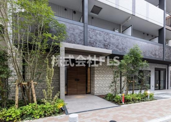 北区東十条３丁目の賃貸マンションのエントランス