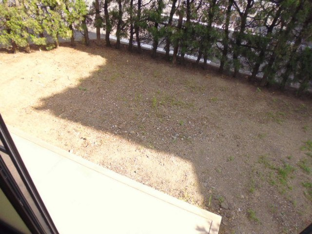 サンライフ東塚Ａのバルコニー|専用庭