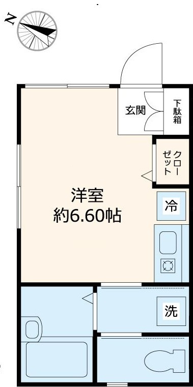 セントラル千駄木の間取り