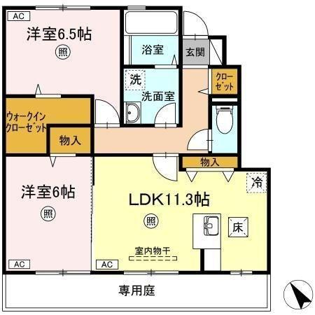 【間取り】 | クローバーコート