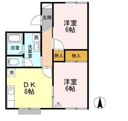 【間取り】 | 西部ハイツ